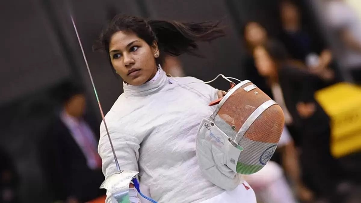 Bhavani Devi is the first Indian fencer to qualify for the Olympics.