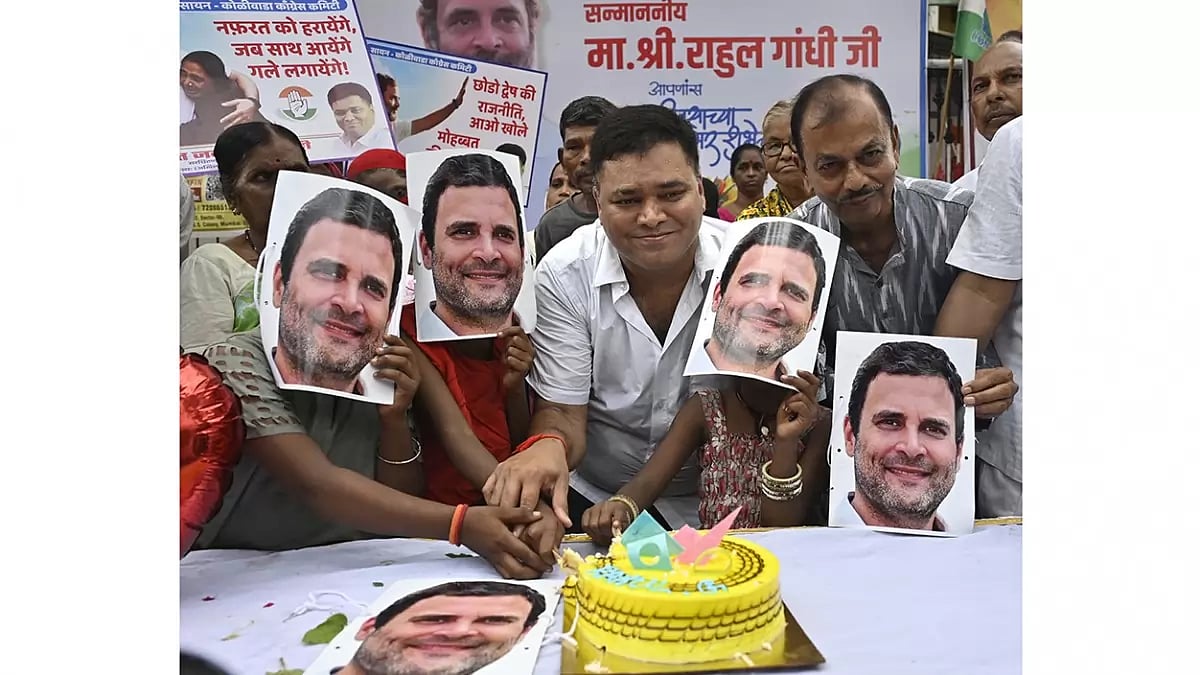 Birthday of Rahul Gandhi