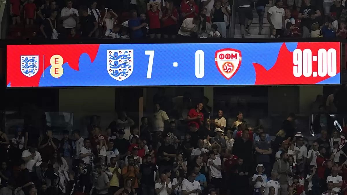 Euro 2024 Qualifiers: England Vs North Macedonia