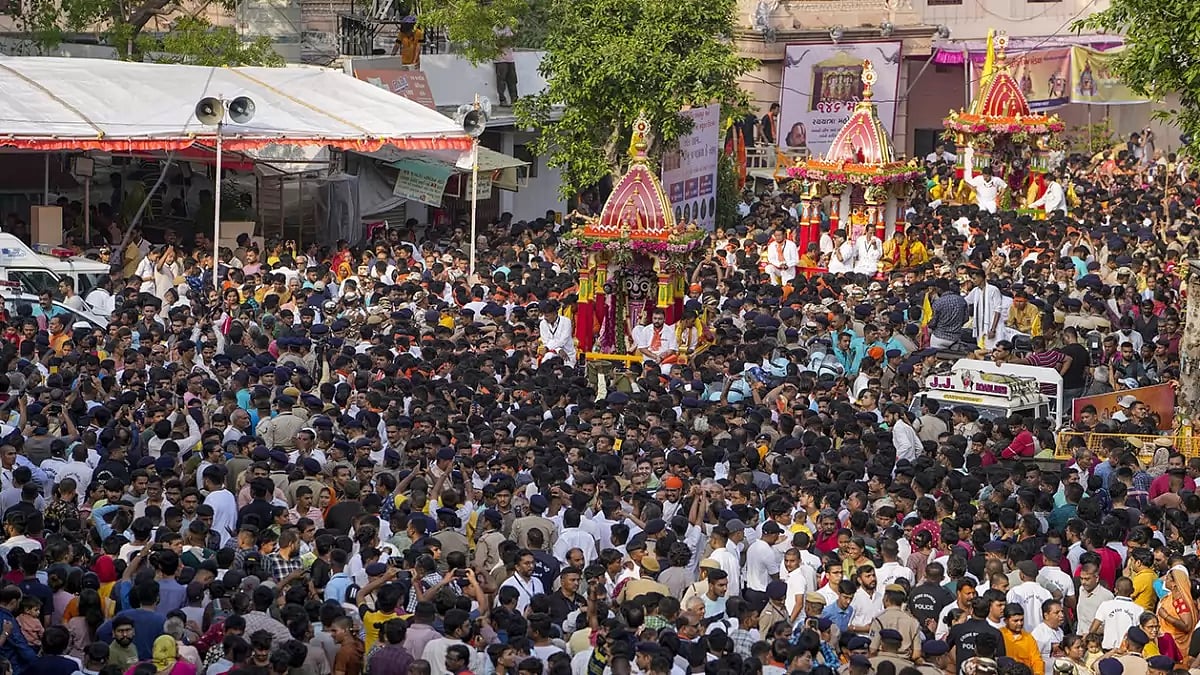Rath Yatra in Ahmedabad