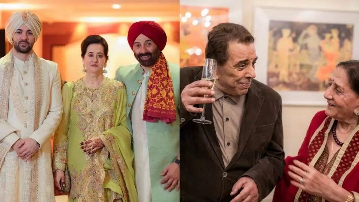Wedding pictures of Karan Deol