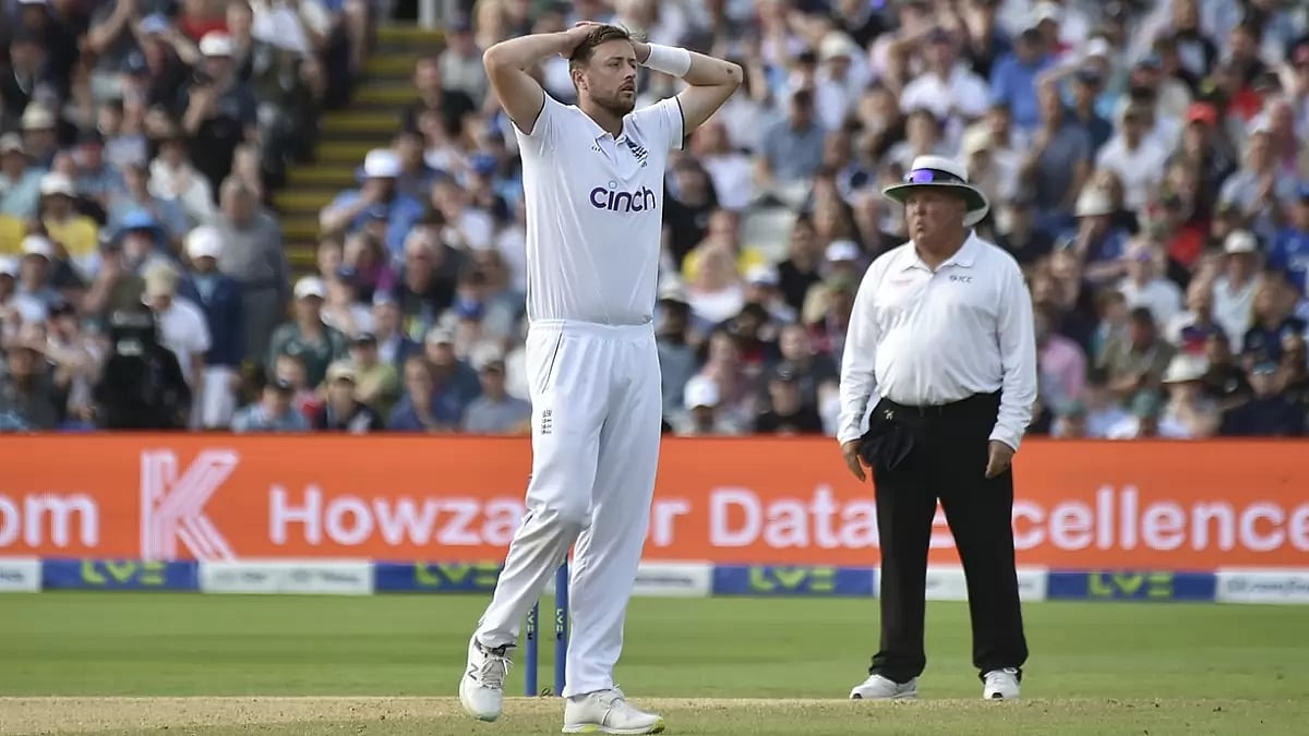 AP : England pacer Ollie Robinson.