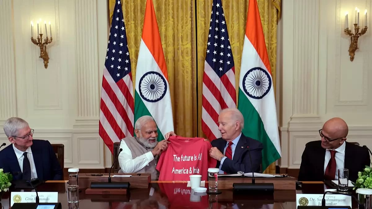 PM Modi in Washington