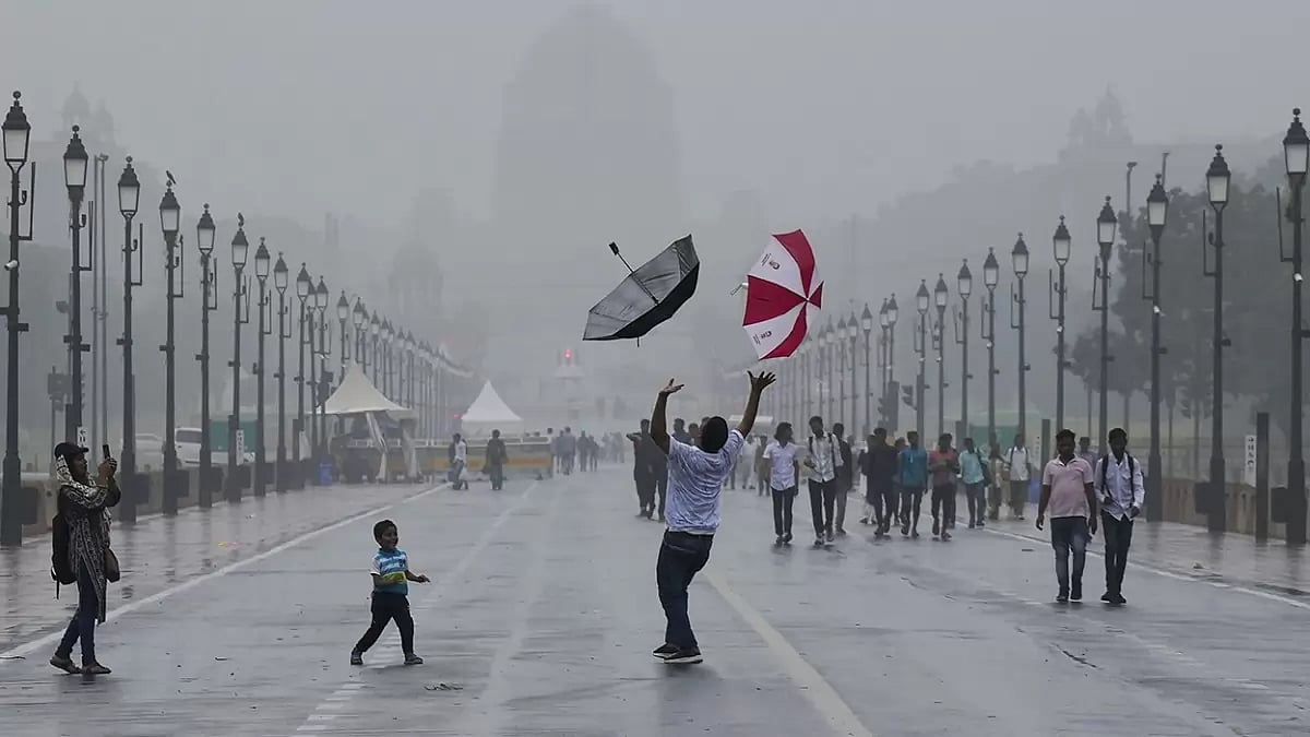 Rain in Delhi