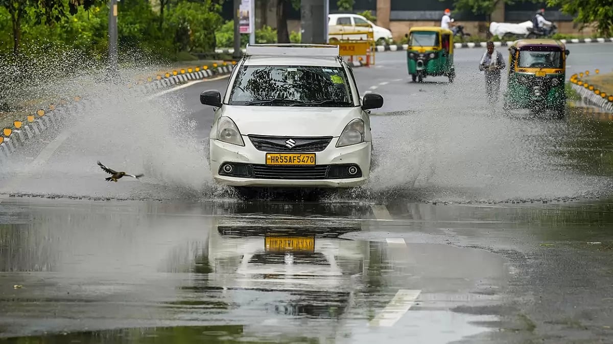 Rain in Delhi