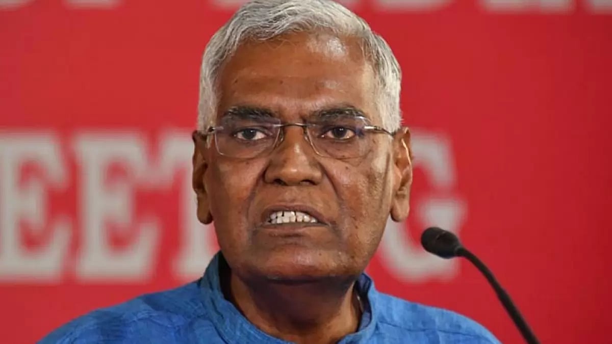CPI general secretary D Raja