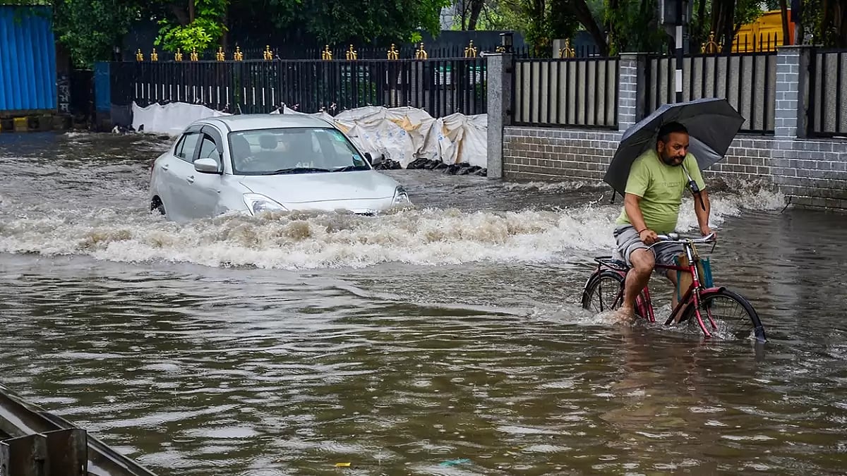 Rain in Gurugram