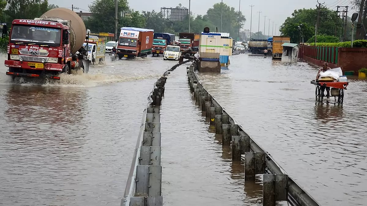Rain in Gurugram