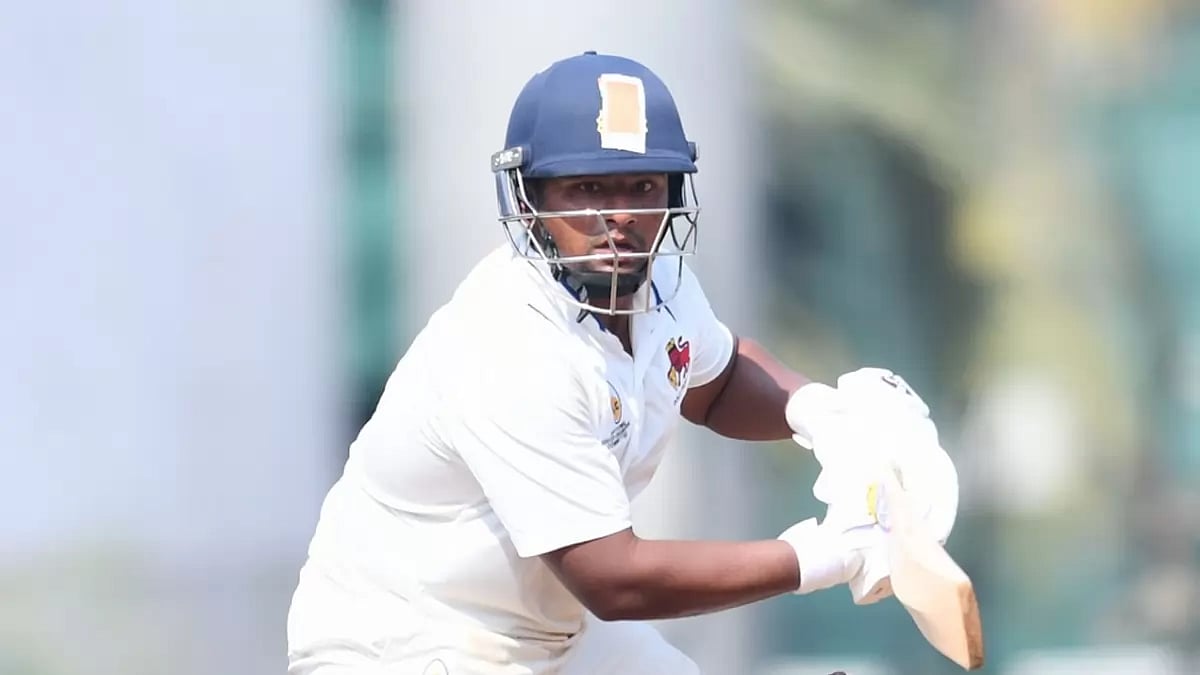 Sarfaraz scored 656 in the 2022-23 Ranji Trophy season and has a career average of 79.65.
