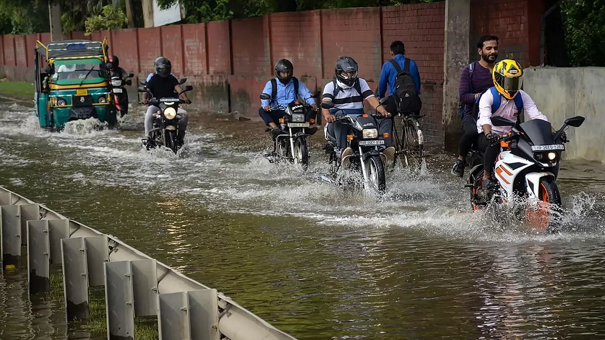 Waterlogging in Gurugram