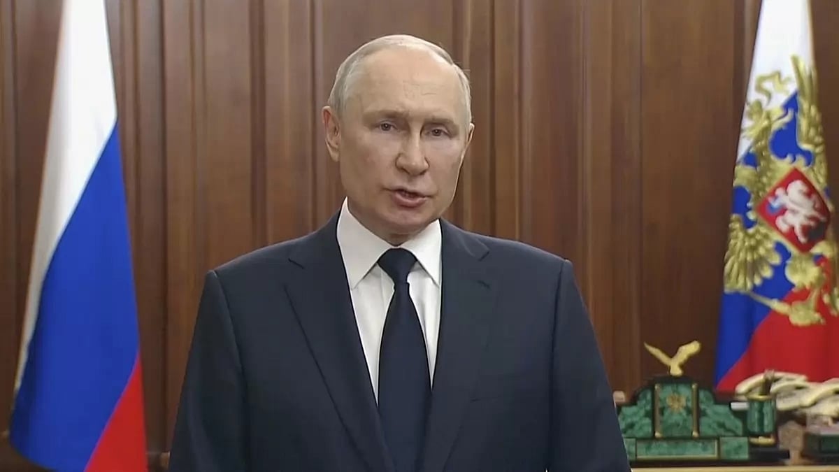 Putin addresses the nation