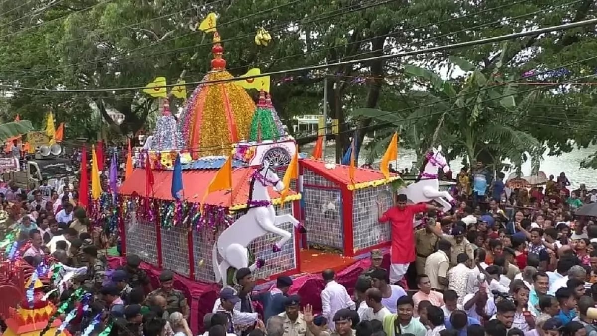 'Ulta Rath Yatra' festival of Lord Jagannath
