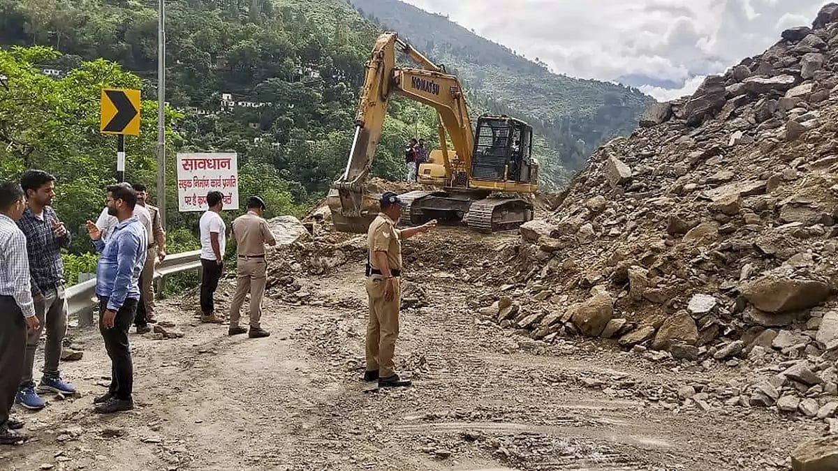 Landslide in Chamoli