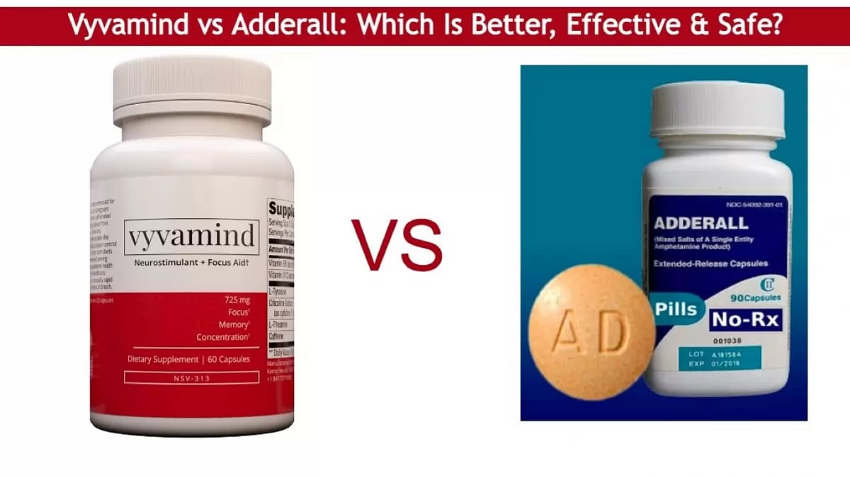 Vyvamind vs Adderall