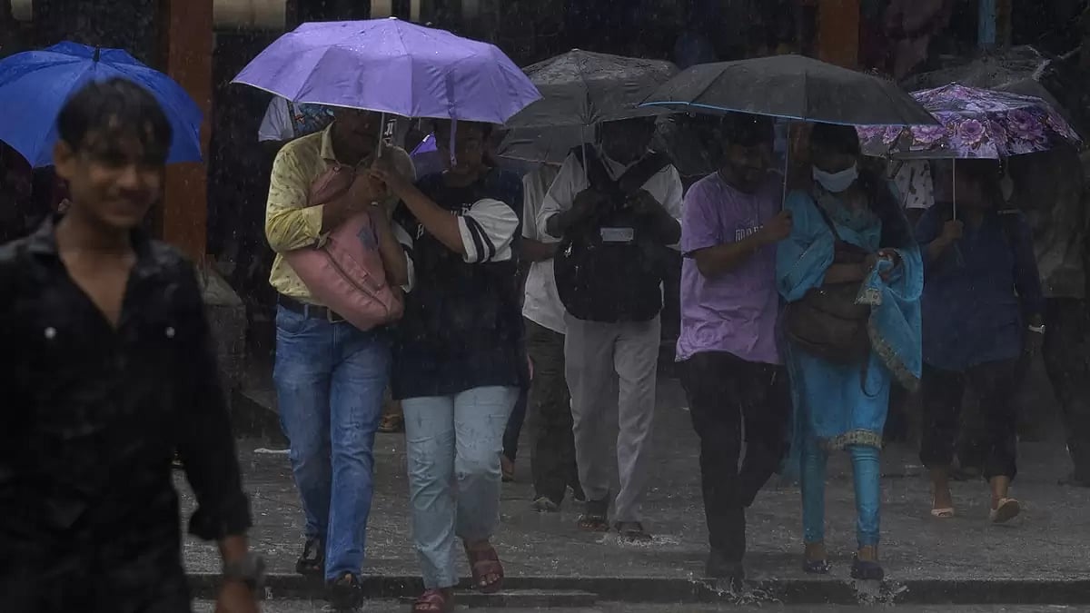 Monsoon rains in Mumbai