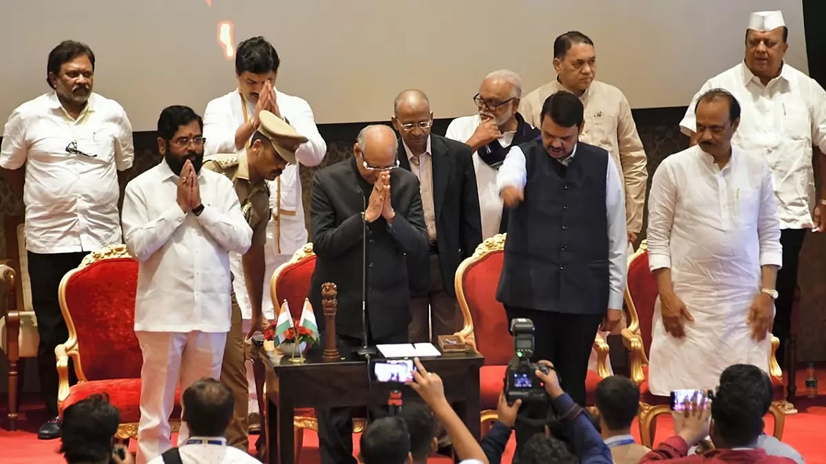 Ajit Pawar sworn-in as Maha Deputy CM