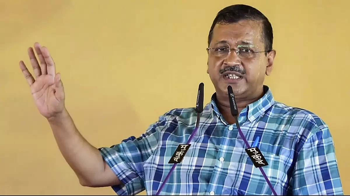 Arvind Kejriwal in Chhattisgarh