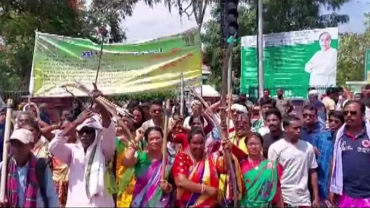 Odisha tribals hold protest against UCC