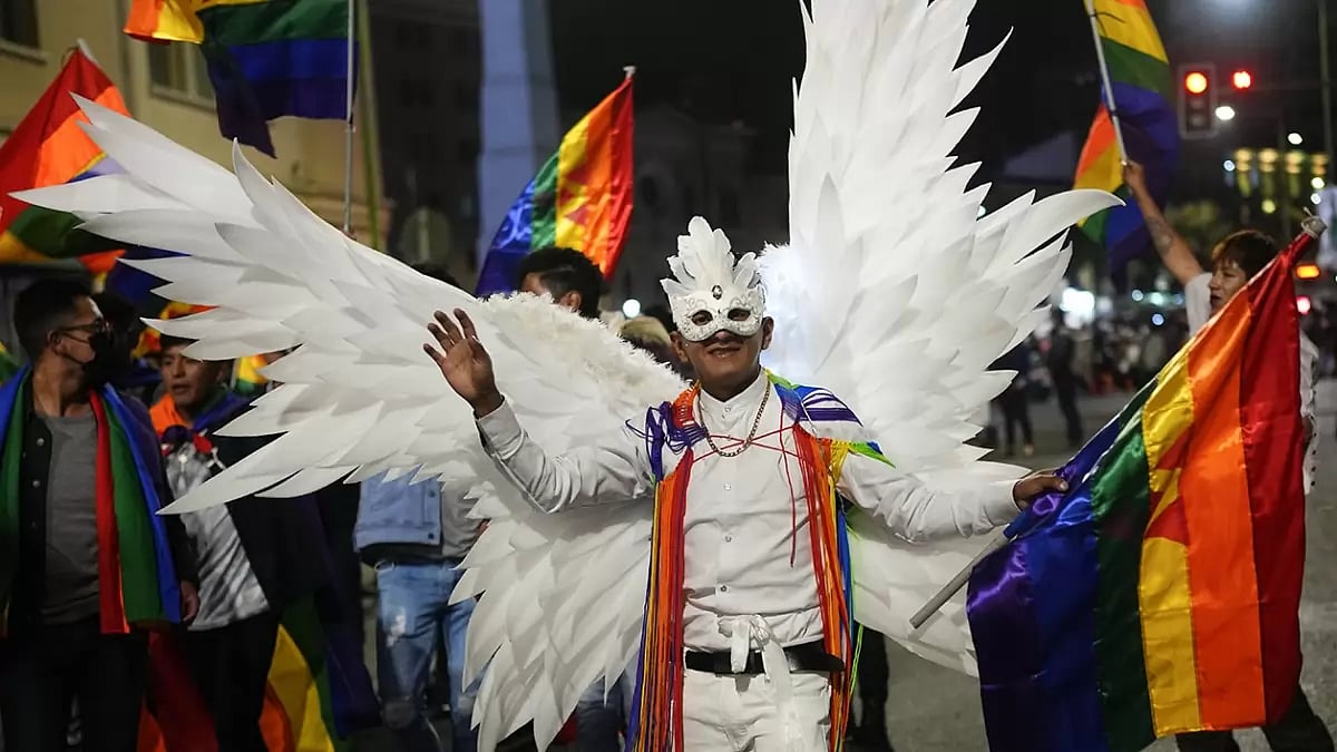 Pride parade in Bolivia