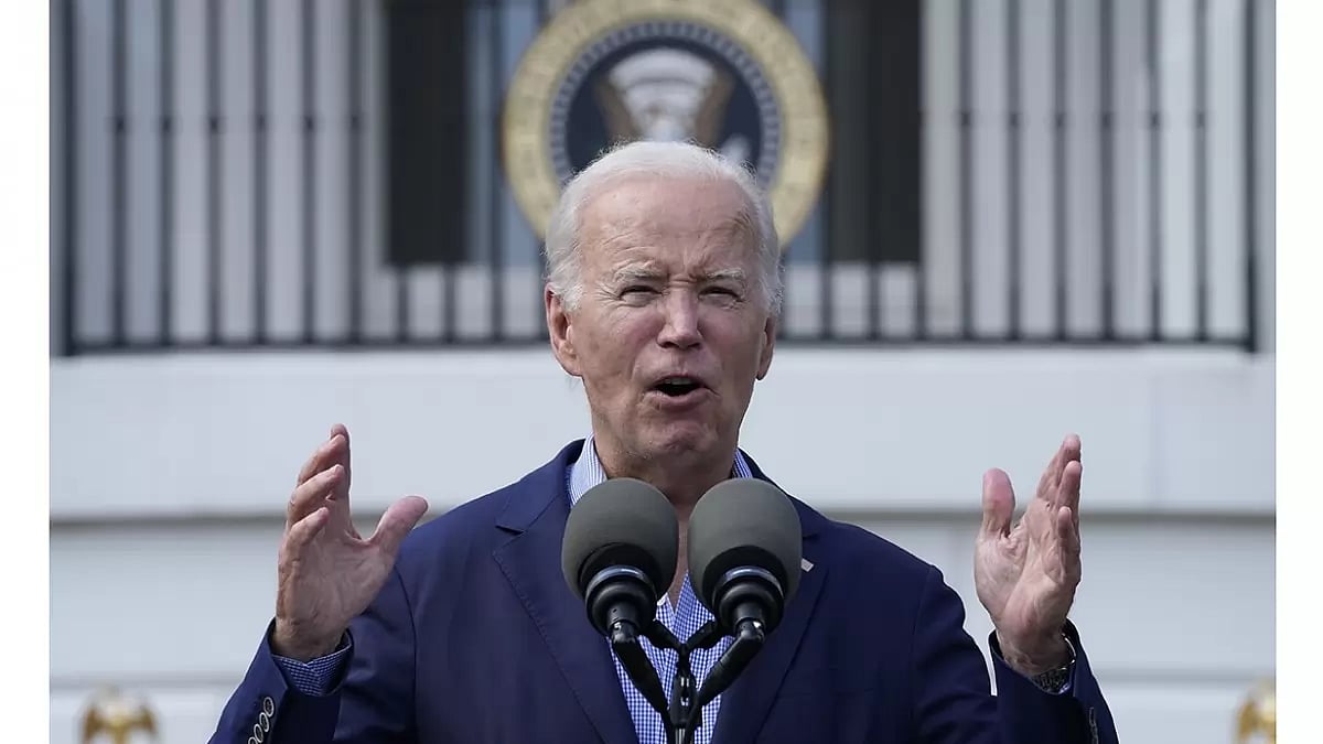 Joe Biden at US Independence Day celebrations