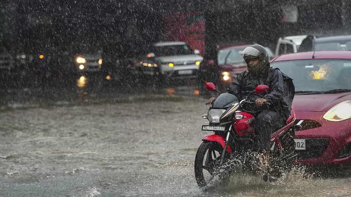 Rain in Delhi