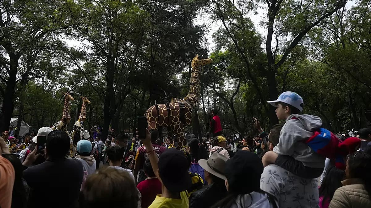 Mexico Zoo Anniversary Parade