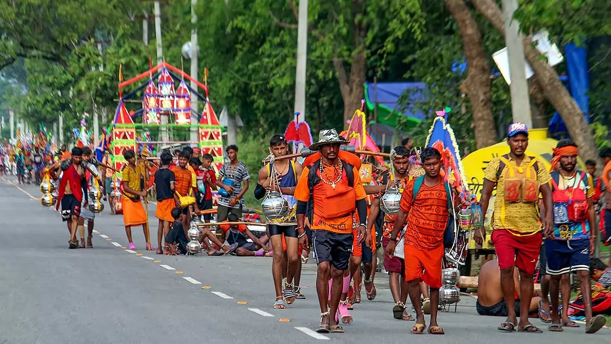 PTI : Kanwar Yatra (Image for representation)