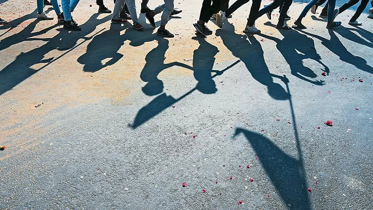 Shadows and Slogans: Bajrang Dal members celebrate their foundation day - null