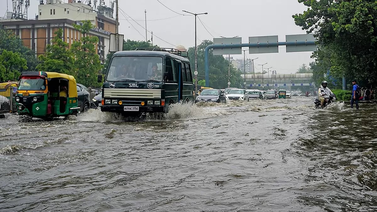 Rain in Delhi