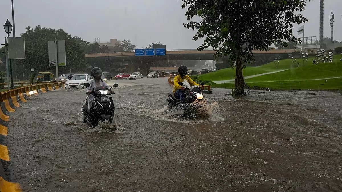 Rain in Delhi