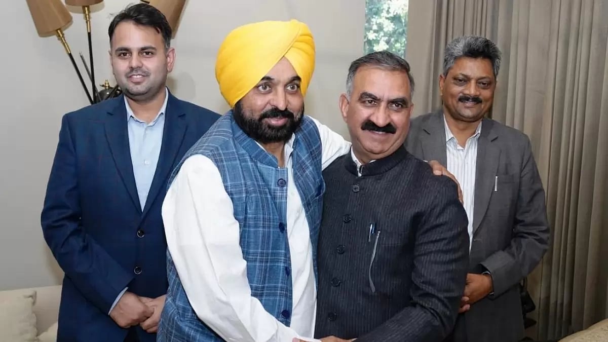 Despite meetings between Punjab Chief Minister Bhagwant Mann and Himachal Pradesh Chief Minister Sukhwinder Singh Sukhu, the two states are at loggerheads on water and power disputes.