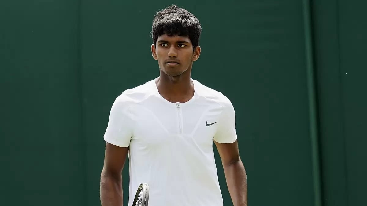 Dhamne had to play through the qualifiers to enter the main draw.