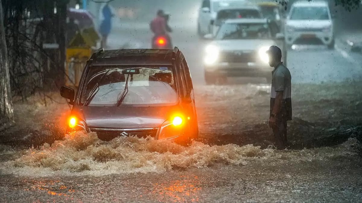 Delhi Monsoon Rain 