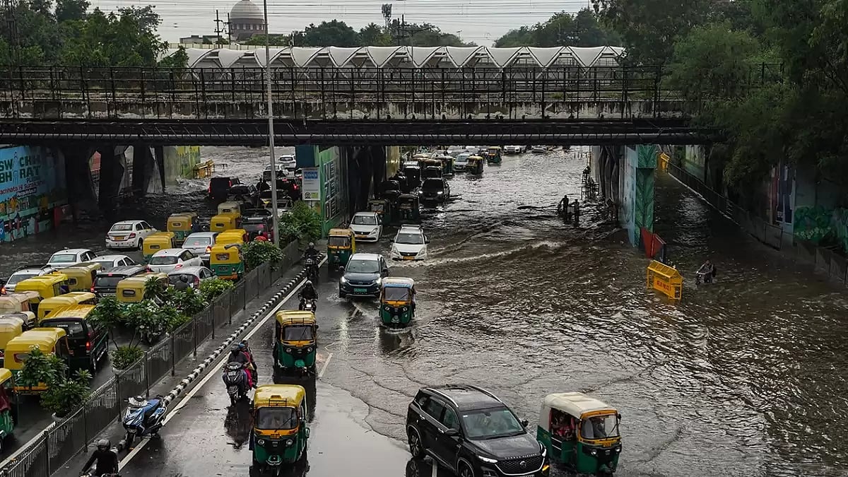 Delhi Monsoon Rain 