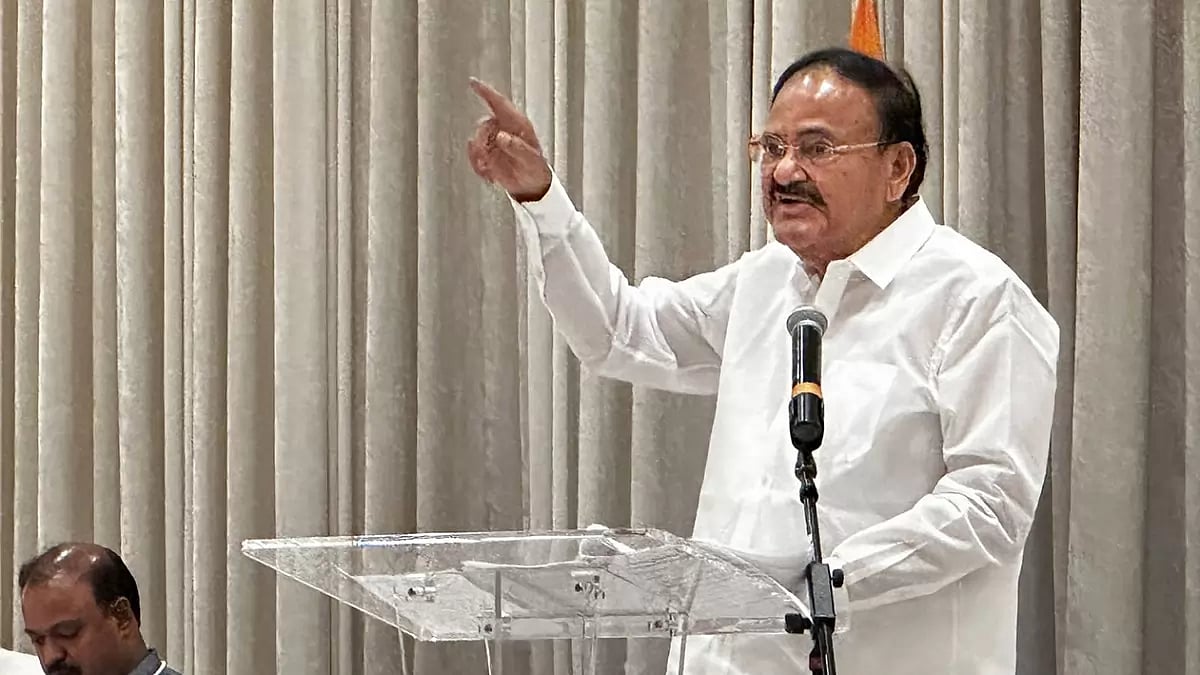 M. Venkaiah Naidu in US