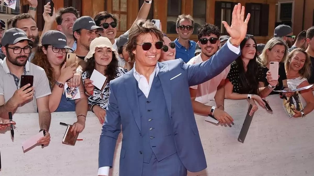 Tom Cruise ahead of MI7 release