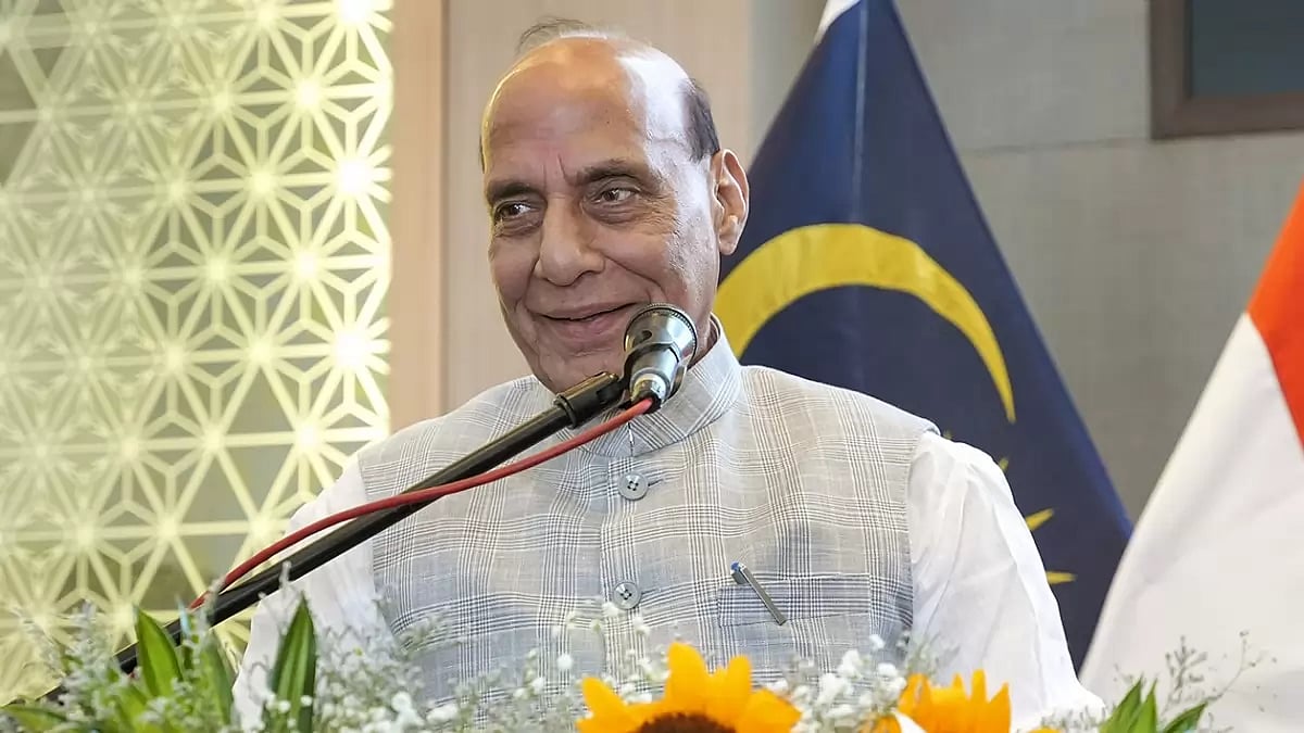 Rajnath Singh in Kuala Lumpur
