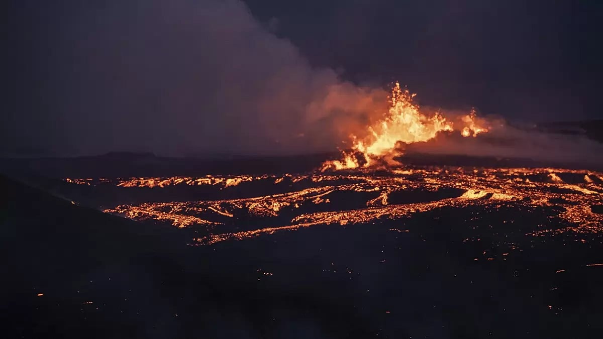 Fagradalsfjall volcano 