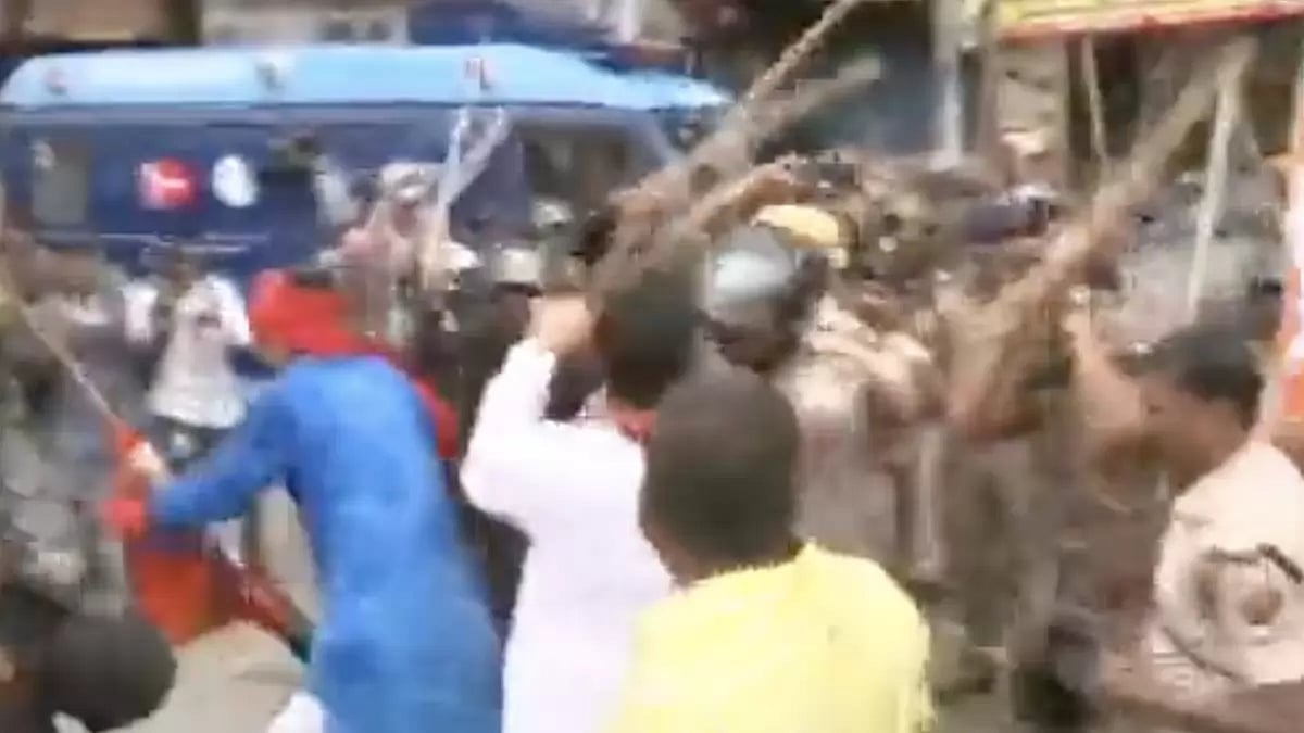 BJP workers lathi-charged in Bihar
