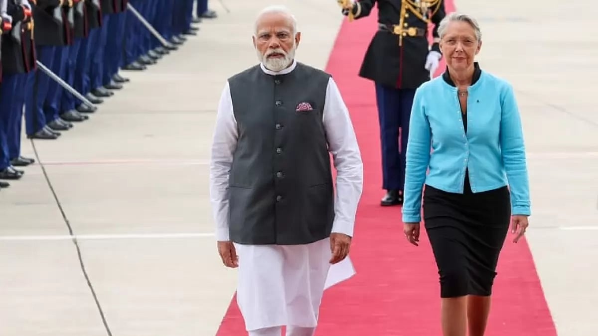 PM Modi in Paris