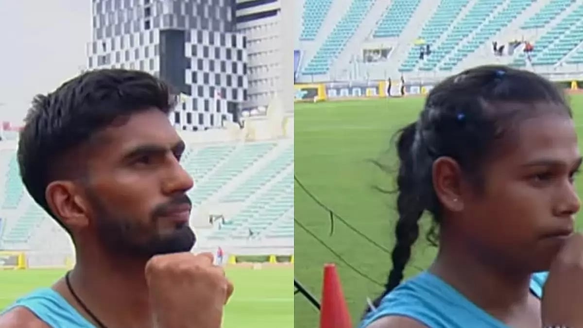 Kumar clocked 1 minute 45.88 seconds to finish second behind Abubaker H Abdalla (1:45.53) of Qatar.