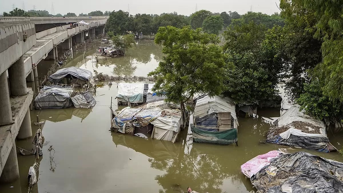 Flooding in Delhi