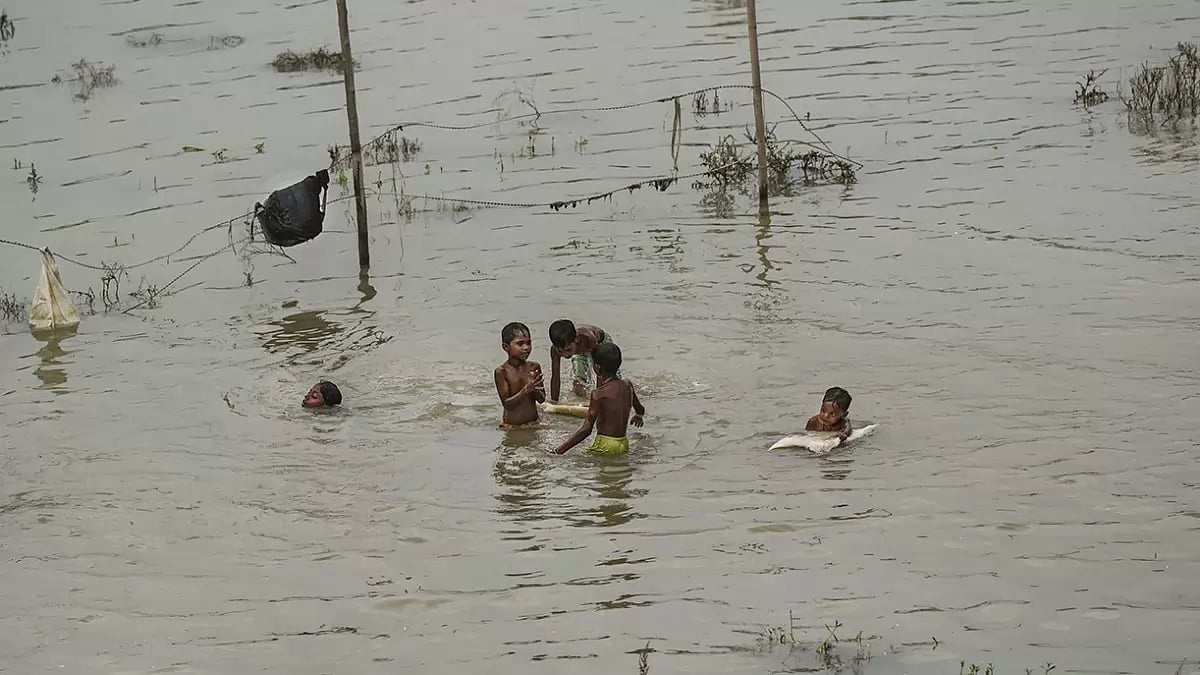 Flooding in Delhi