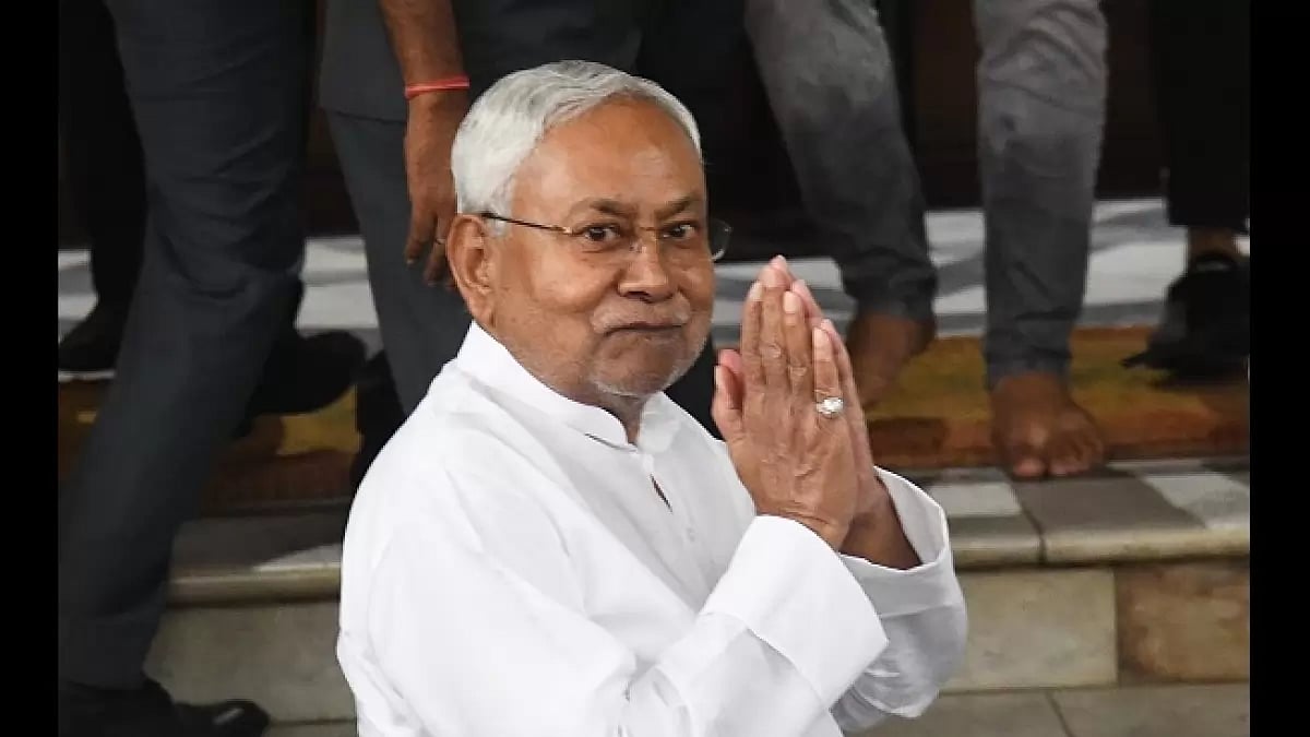Bihar Chief Minister Nitish Kumar during Monsoon Session at Bihar Assembly in Patna.