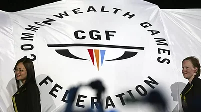 File : The Commonwealth Games Federation flag.