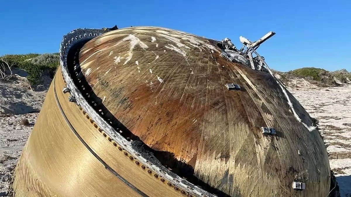 An unidentified object was found on an Australian beach.