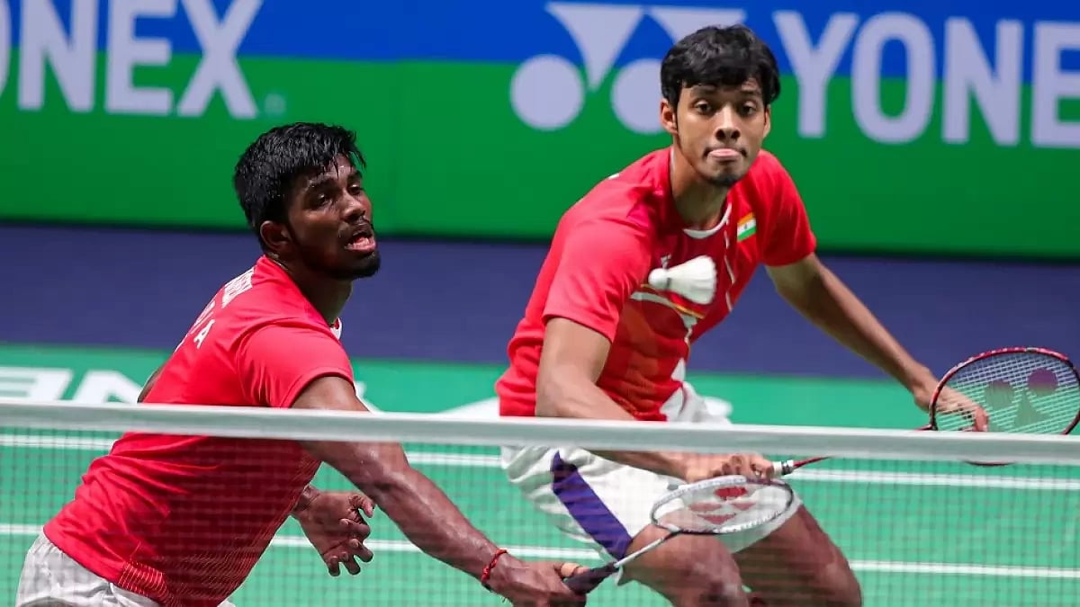 The duo will face China's He Ji Ting and Zhou Hao Dong in the next round.