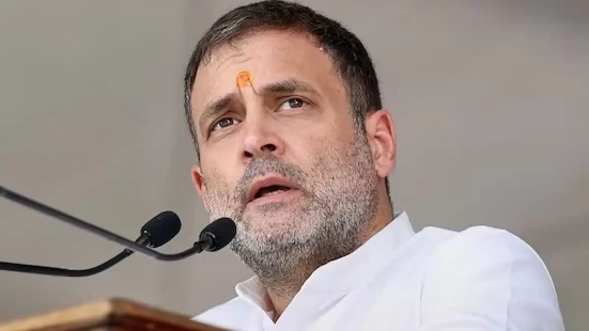 Congress leader Rahul Gandhi