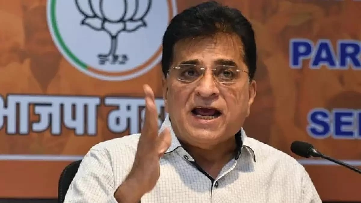 BJP leader Kirit Somaiya 