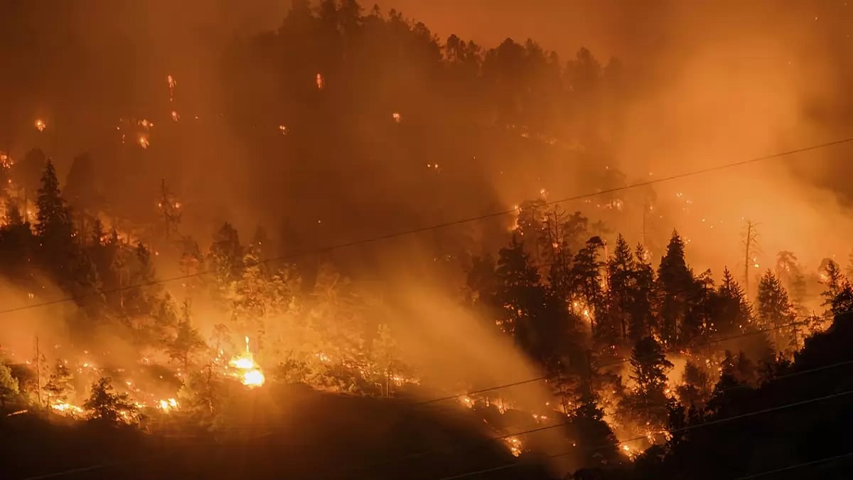 Switzerland Wildfires